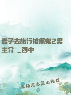 妻子去旅行被黑鬼2男主介紹