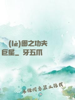娛樂(lè)圈之功夫巨星