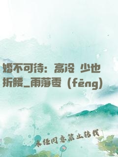 婚不可待：高冷鳳少也折腰