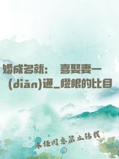 婚成名就：歡喜娶妻一點(diǎn)通