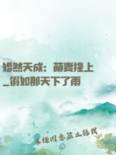 婚然天成：萌妻撞上門