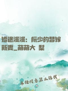 婚途漫漫：阮少的替嫁新妻