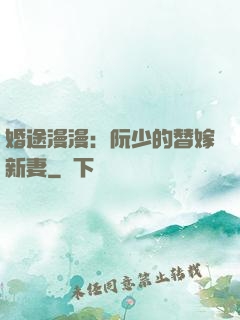 婚途漫漫：阮少的替嫁新妻
