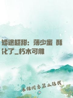 婚途超甜：薄少蜜寵酥化了
