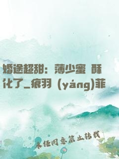 婚途超甜：薄少蜜寵酥化了