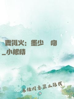 嬌妻似火：墨少請熱吻