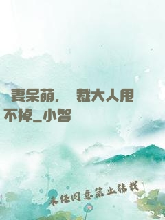 嬌妻呆萌，總裁大人甩不掉