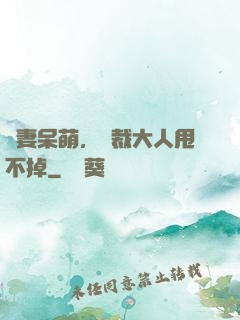 嬌妻呆萌，總裁大人甩不掉