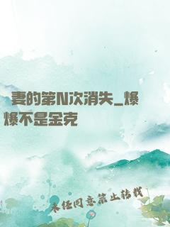 嬌妻的第N次消失