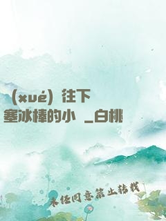 學(xué)長往下邊塞冰棒的小說