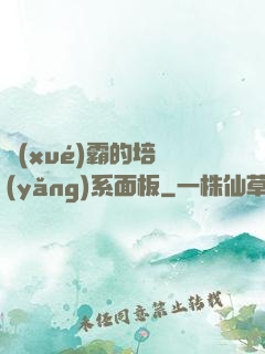 學(xué)霸的培養(yǎng)系面板