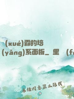 學(xué)霸的培養(yǎng)系面板
