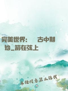 完美世界：從亂古中期開始