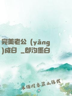 完美老公養(yǎng)成日記