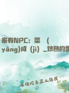 家有NPC：菜鳥養(yǎng)成計(jì)劃