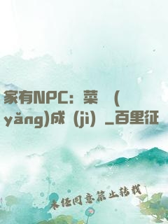 家有NPC：菜鳥養(yǎng)成計(jì)劃