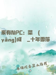 家有NPC：菜鳥養(yǎng)成計劃