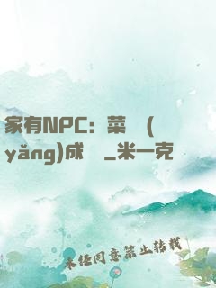 家有NPC：菜鳥養(yǎng)成計劃