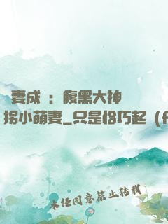 寵妻成癮：腹黑大神誘拐小萌妻