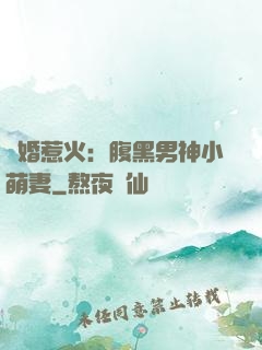 寵婚惹火：腹黑男神小萌妻