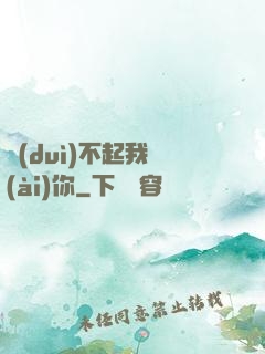對(duì)不起我愛(ài)你