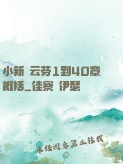 小新與云芬1到40章概括