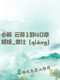 小新與云芬1到40章概括