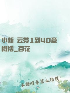 小新與云芬1到40章概括