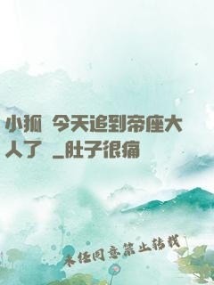 小狐貍今天追到帝座大人了嗎