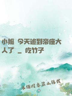 小狐貍今天追到帝座大人了嗎