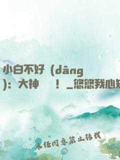 小白不好當(dāng)：大神別過來！