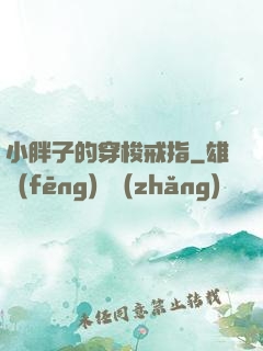 小胖子的穿梭戒指