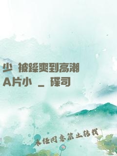 少婦被躁爽到高潮無碼A片小說