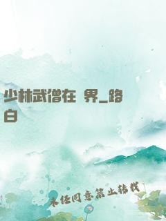 少林武僧在異界