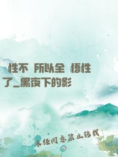 屬性不夠所以全點悟性了