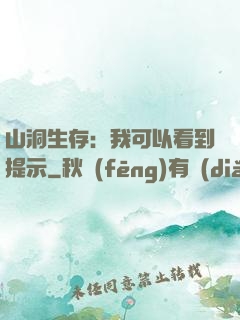 山洞生存：我可以看到提示