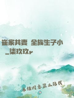 崔家共妻給全族生子小說