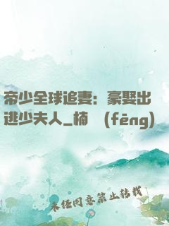 帝少全球追妻：豪娶出逃少夫人