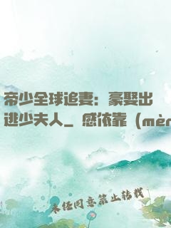 帝少全球追妻：豪娶出逃少夫人