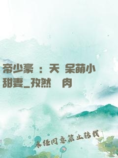帝少豪寵：天價呆萌小甜妻