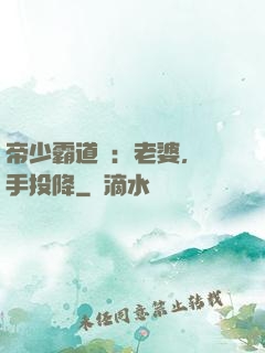 帝少霸道寵：老婆，舉手投降