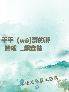 平平無(wú)奇的游戲管理員