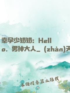 幸孕少奶奶：Hello，男神大人
