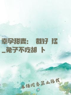 幸孕甜妻：總裁好兇猛