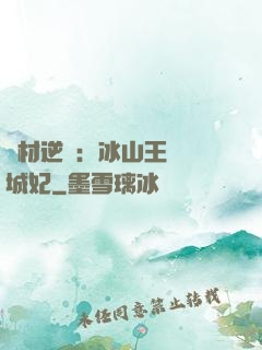 廢材逆襲：冰山王爺傾城妃