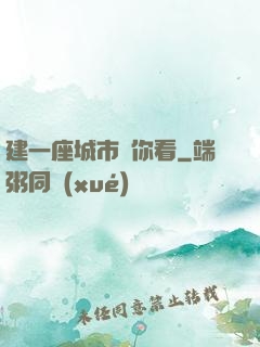建一座城市給你看
