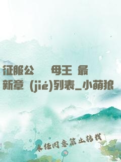 征服公務員韻母王強最新章節(jié)列表