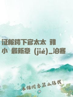 征服跨下官太太陳雅寧小說最新章節(jié)