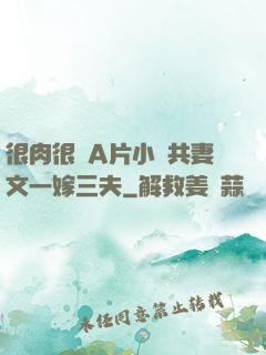 很肉很黃A片小說共妻文一嫁三夫