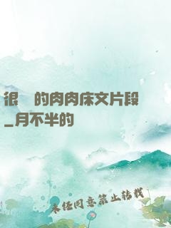 很詳細的肉肉床文片段